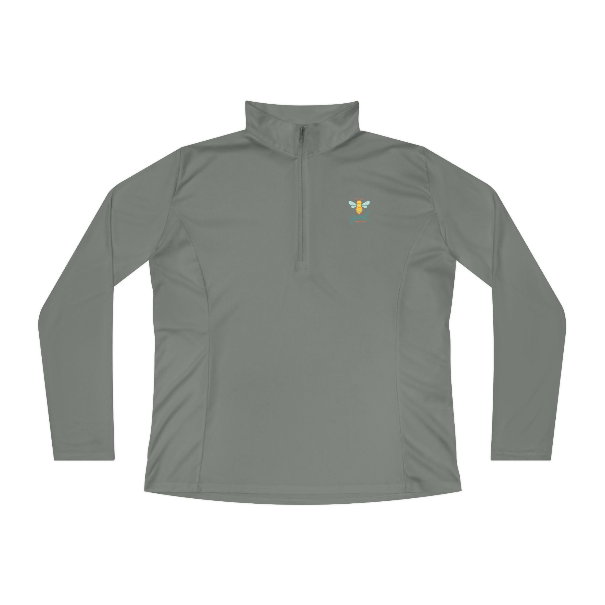 Ladies Quarter-Zip Pullover - Cozy Activewear for All Seasons