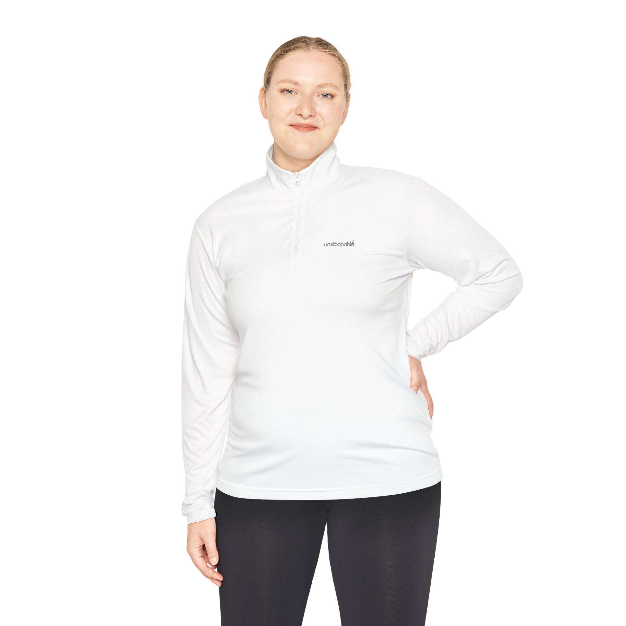 Cozy Unisex Quarter-Zip Pullover - Perfect for Layering and Casual Wear