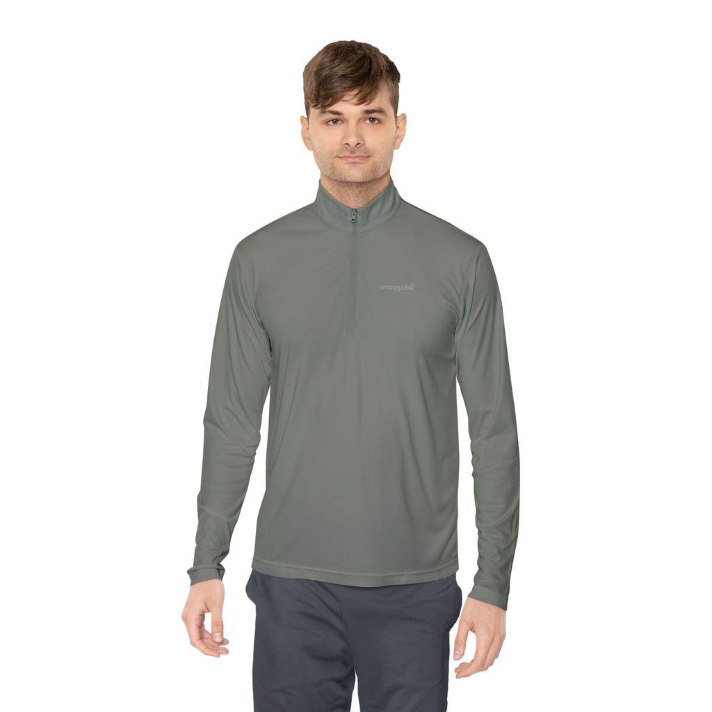 Cozy Unisex Quarter-Zip Pullover - Perfect for Layering and Casual Wear
