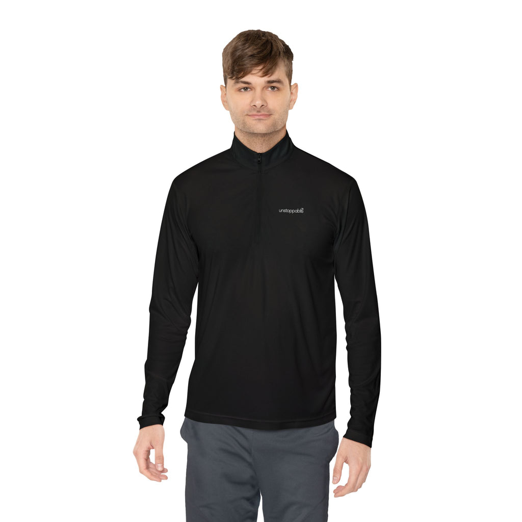Cozy Unisex Quarter-Zip Pullover - Perfect for Layering and Casual Wear